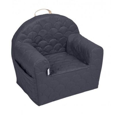 Fotoliu copii Klups Catifea Beige