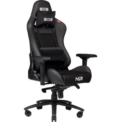 Scaun gaming Next Level Racing Pro Gaming Chair Black Leather & Suede