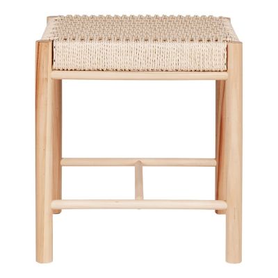 Scaun în culoare naturală din lemn masiv de plop Abano – House Nordic