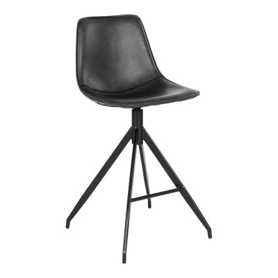 Scaune de bar negre 2 buc. 84 cm Monaco – House Nordic