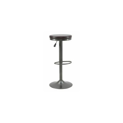 Scaun Bar, Roma1864, Maro, Gri, Metal, 60/82x38x38 cm