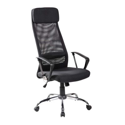 Scaun Birou Adore Mesh reglabil, 62 x 126-136 x 65, Negru