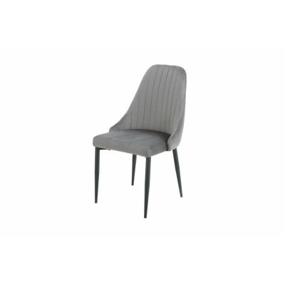 Scaun Espina, 48x61x90 cm, Velvet Gri