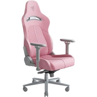 Scaun gaming Razer Enki, Reglabil, 136 kg (Roz) Scaun gaming Razer Enki, Reglabil, 136 kg (Roz)