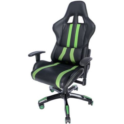 Scaun gaming Spacer Trinity Black-Green