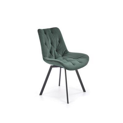 Scaun Hadsund 519, 54x63x86 cm, Verde ieftin