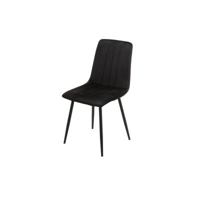 Scaun Isma Velvet Negru