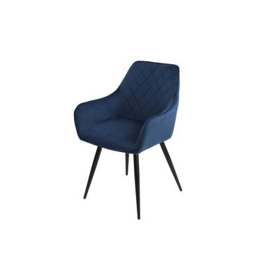 Scaun Lisbona, 43x56.5x87 cm, Albastru