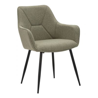 Set 2 scaune, Vicenza, Mauro Ferretti, 58 x 63 x 85.5 cm, placaj/metal/textil, verde/negru