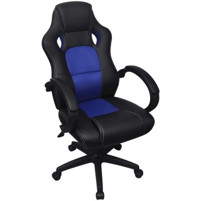 Scaun de birou cu design racing,