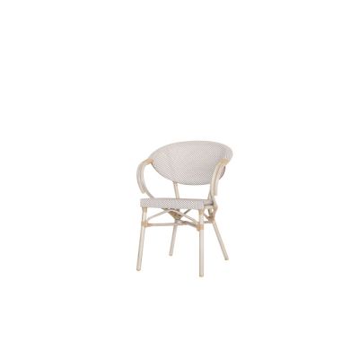 Scaun de gradina Soho Honfleur kaki/alb