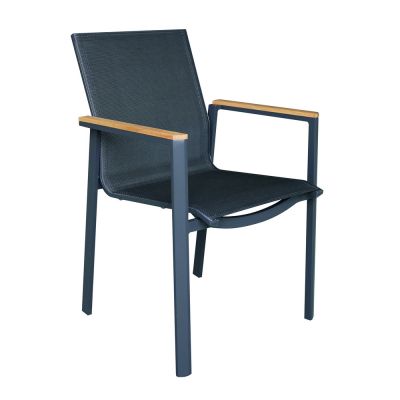 Scaun de gradina Soho Oxford negru