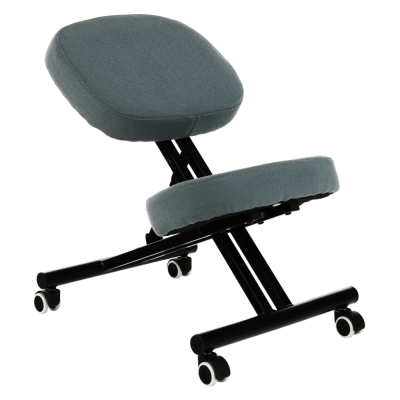 Scaun de ingenunchiere ergonomic, gri deschis / negru, KILIAN