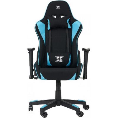 Scaun gaming Serioux Torin, reglabil (Negru/Albastru)