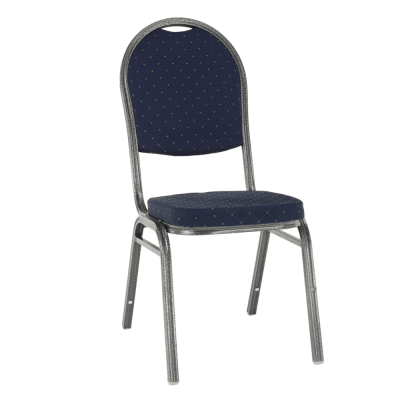 Scaun, tesatura neagra/cadru gri, JEFF 2 NEW