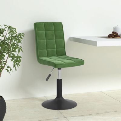 Scaune de bucatarie pivotante, 4 buc., catifea, verde inchis, model 16