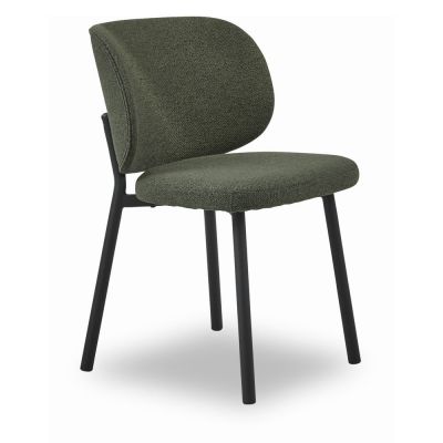 Scaune de dining verde 2 buc. Swan – Unique Furniture ieftin