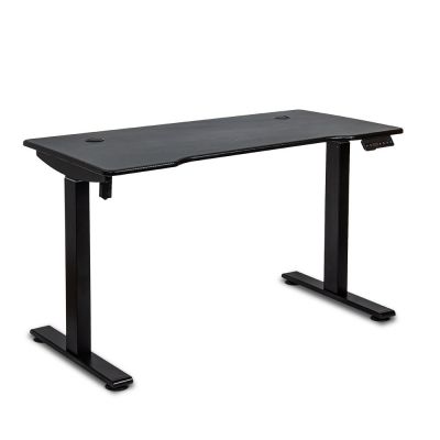 RESIGILAT - Birou electric ajustabil pe inaltime cu textura de carbon neagra OFF 990