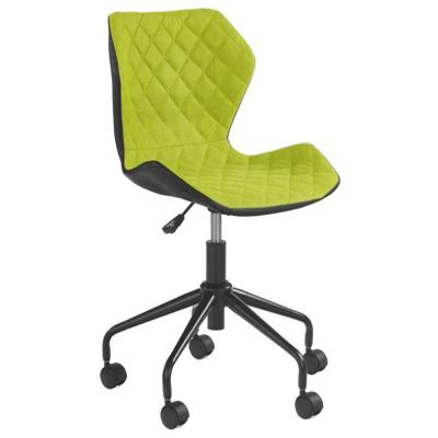 Scaun birou copii HM Matrix negru - verde