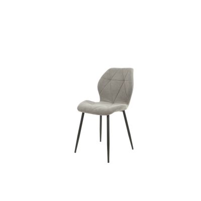 Scaun Curio, 47x57x85 cm, Stofa Gri
