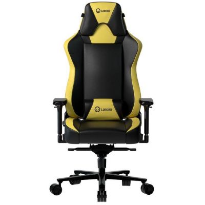 Scaun gaming LORGAR Base 311, reglabil (Negru/Galben)