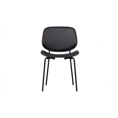 Scaune de dining negre 2 buc. Close In – BePureHome