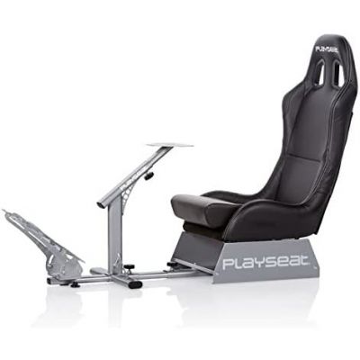 Scaun Gaming Evolution M Negru/Argintiu