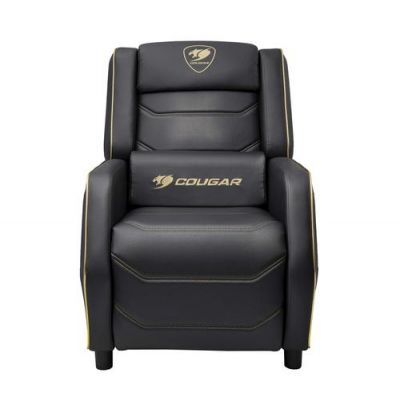 Fotoliu Gaming Cougar Ranger S Royal, Ajustabil, Greutate maxima 160 kg (Negru/Galben)