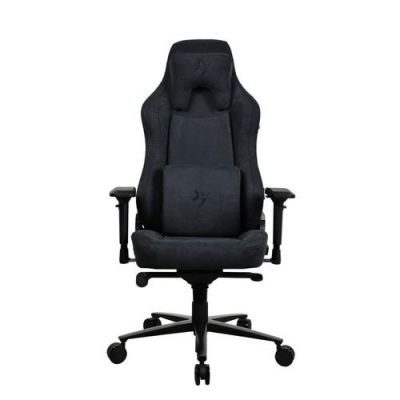 Scaun gaming Arozzi, Textil, Capacitate maxima 145kg, Negru