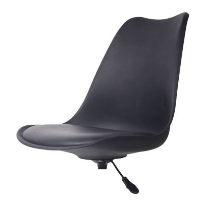 Sezut scaun de birou, piele ecologica, negru, mecanism inclus