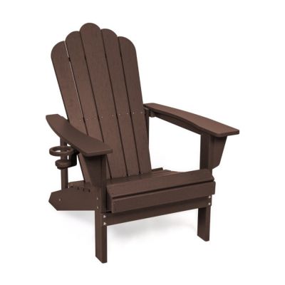 Fotoliu de grădină maro din plastic Adirondack – Bonami Selection