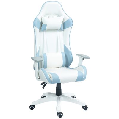 HOMCOM Scaun Gaming pentru computer din piele artificială | Aosom Romania