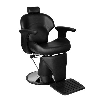 Scaun frizerie barber shop Gabbiano Igor Negru