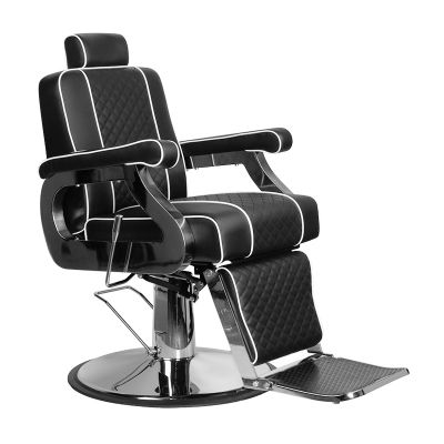 Scaun frizerie barber shop Gabbiano paulo Negru