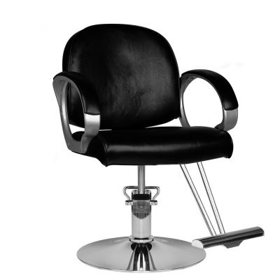 Scaun frizerie barber shop Hair system hs00 Negru