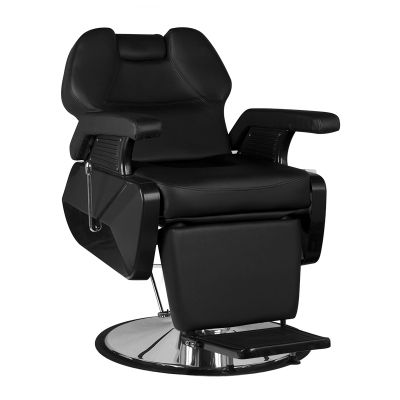 Scaun frizerie barber shop Hair system new york Negru