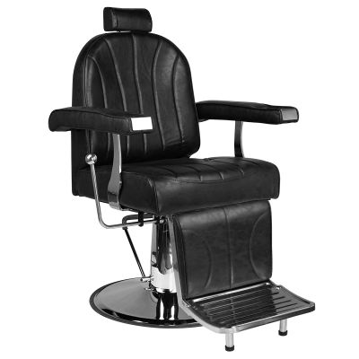 Scaun frizerie barber shop Hair system sm138 Negru