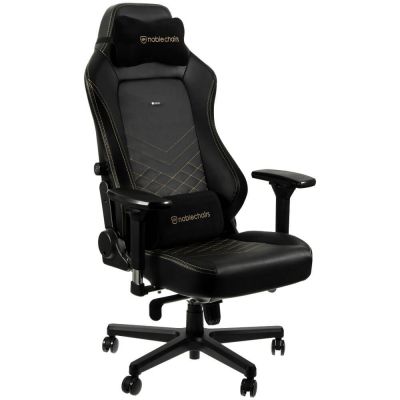 Scaun gaming Noblechairs HERO Negru/Auriu