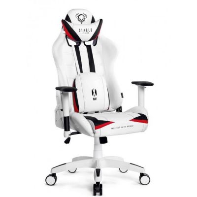 Scaun Gaming X-Ray King Size Alb