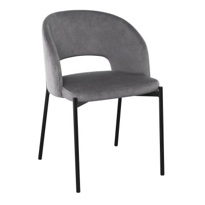 Scaun Hadsund 455, 51x57x77 cm, Gri
