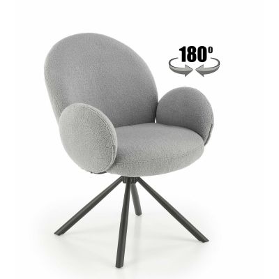 Scaun Hadsund 498, 63x64x90 cm, Gri