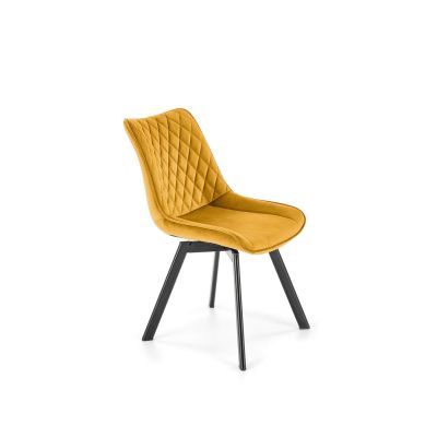 Scaun Hadsund 520, 45x63x80 cm, Galben