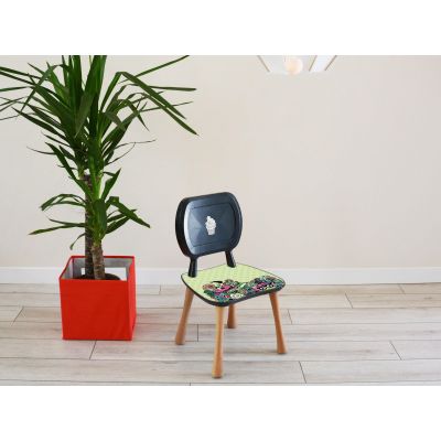 Scaun pentru copii Elsa, Multicolor, 32x36x60 cm