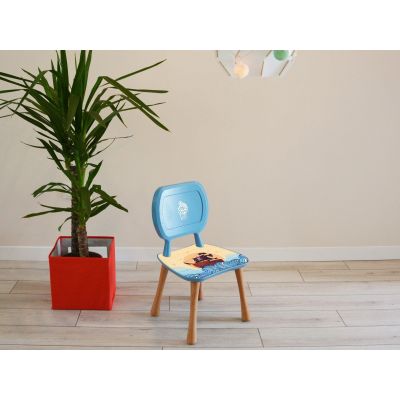 Scaun pentru copii Elsa, Multicolor, 32x36x60 cm