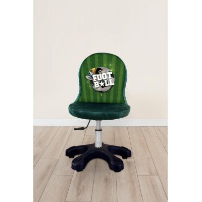 Scaun pentru copii Football, Multicolor, 50x58x46 cm