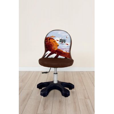 Scaun pentru copii Lion King, Multicolor, 50x58x46 cm