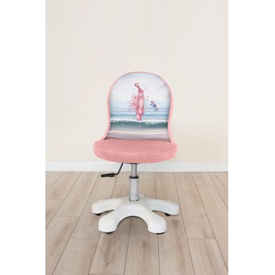 Scaun pentru copii Ocean Ballerina, Multicolor, 50x58x46 cm