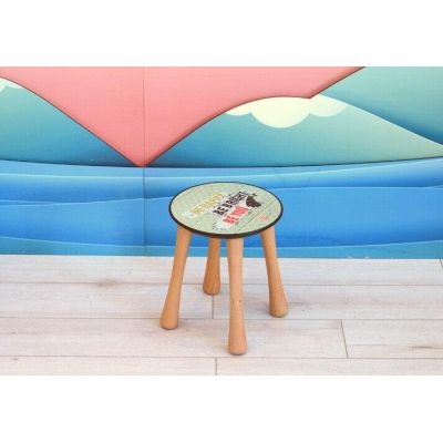 Scaun pentru copii Olaf, Multicolor, 25x25x29 cm