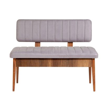 Bancă Vina Bank Bench, Crem, 40x85x110 cm