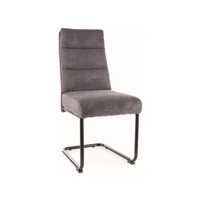 Scaun Berry Brego, 44x65x97 cm, Stofa, Gri
